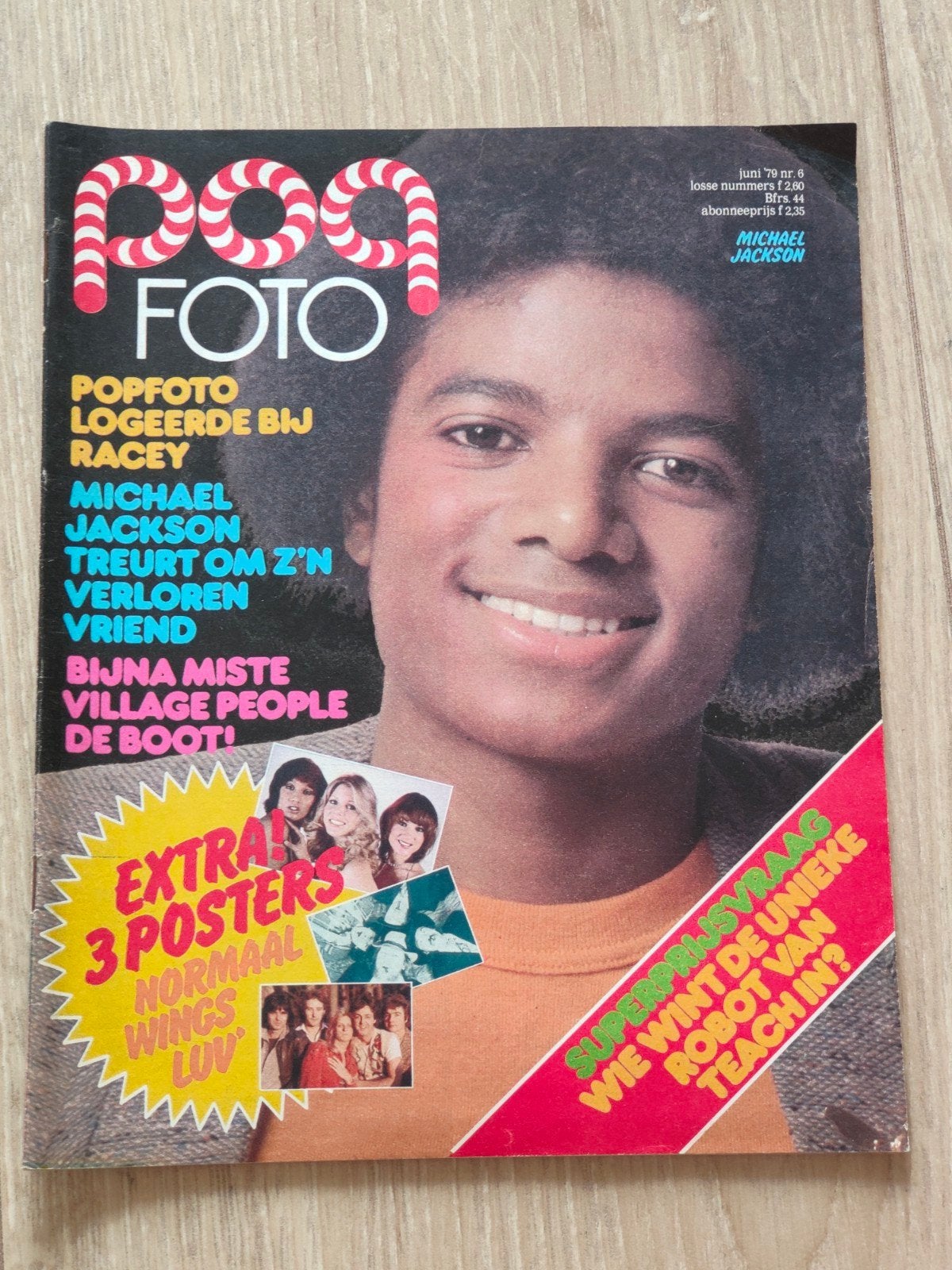 Popfoto juni 1979. Super posters Luv/Normaal, Verzamelen, Ophalen of Verzenden, 1960 tot 1980, Nederland, Tijdschrift