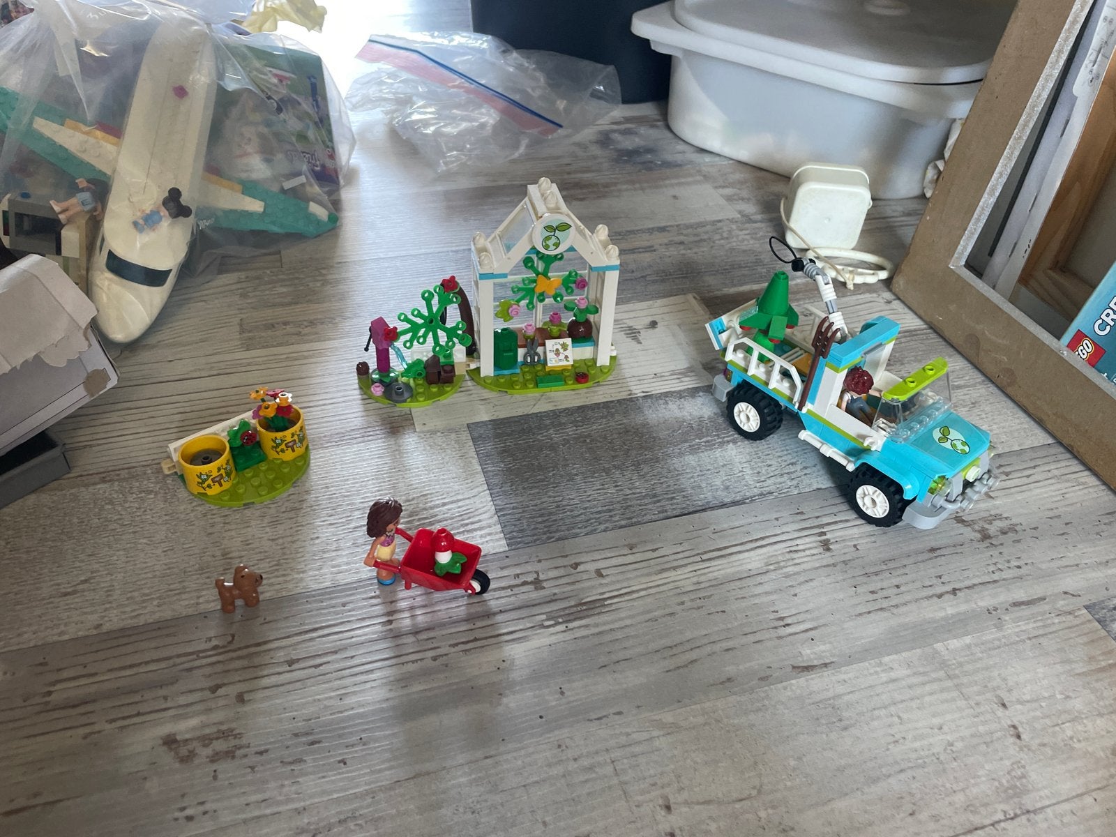 Lego Friends 41707 Boomplantwagen - Zo goed als nieuw, Ophalen, Zo goed als nieuw, Lego