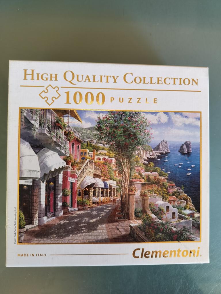 Clementoni Capri Legpuzzel 1000 stukjes, Ophalen of Verzenden, 500 t/m 1500 stukjes, Zo goed als nieuw, Legpuzzel