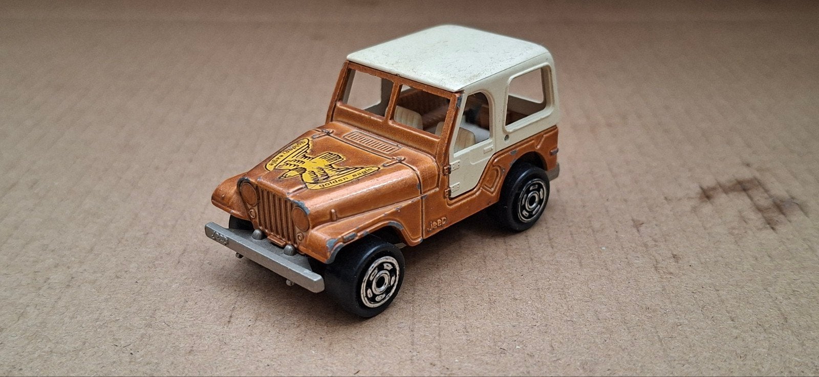 Majorette Jeep - Vintage Speelgoedauto, Ophalen of Verzenden, Gebruikt