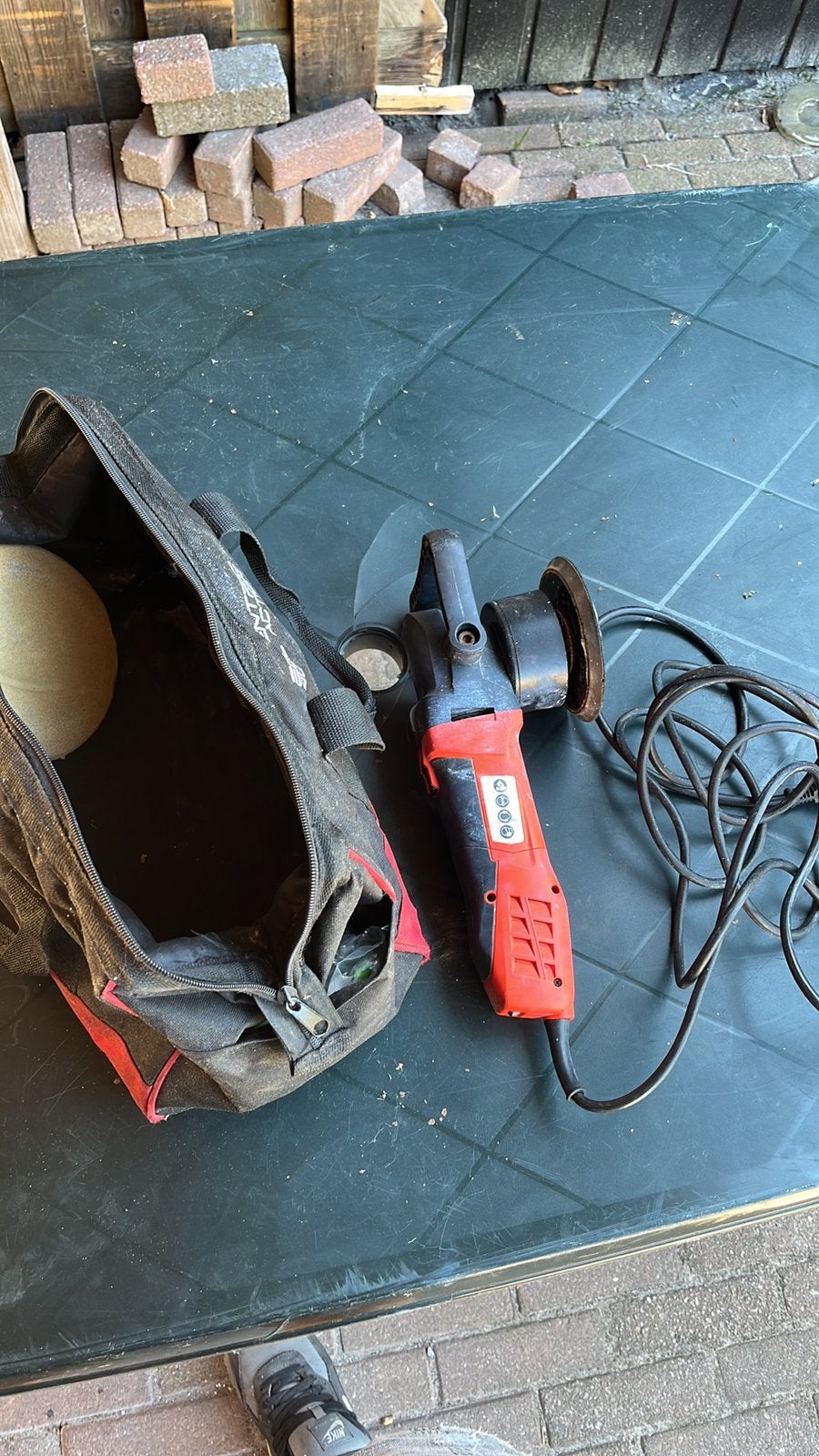 Auto polijst/poetsmachine, Auto diversen, Autogereedschap, Ophalen, Gebruikt