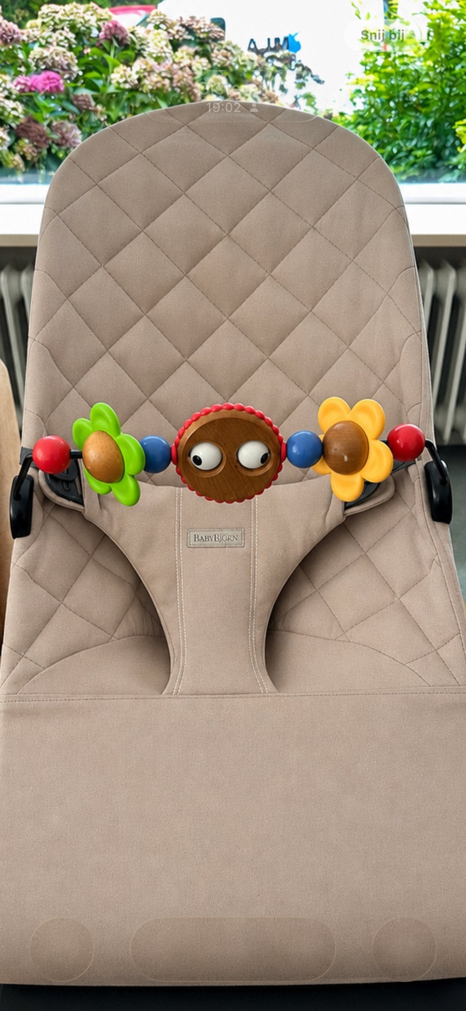 Speelboog voor BabyBjörn wipstoeltje, Ophalen of Verzenden, Zo goed als nieuw, Overige typen