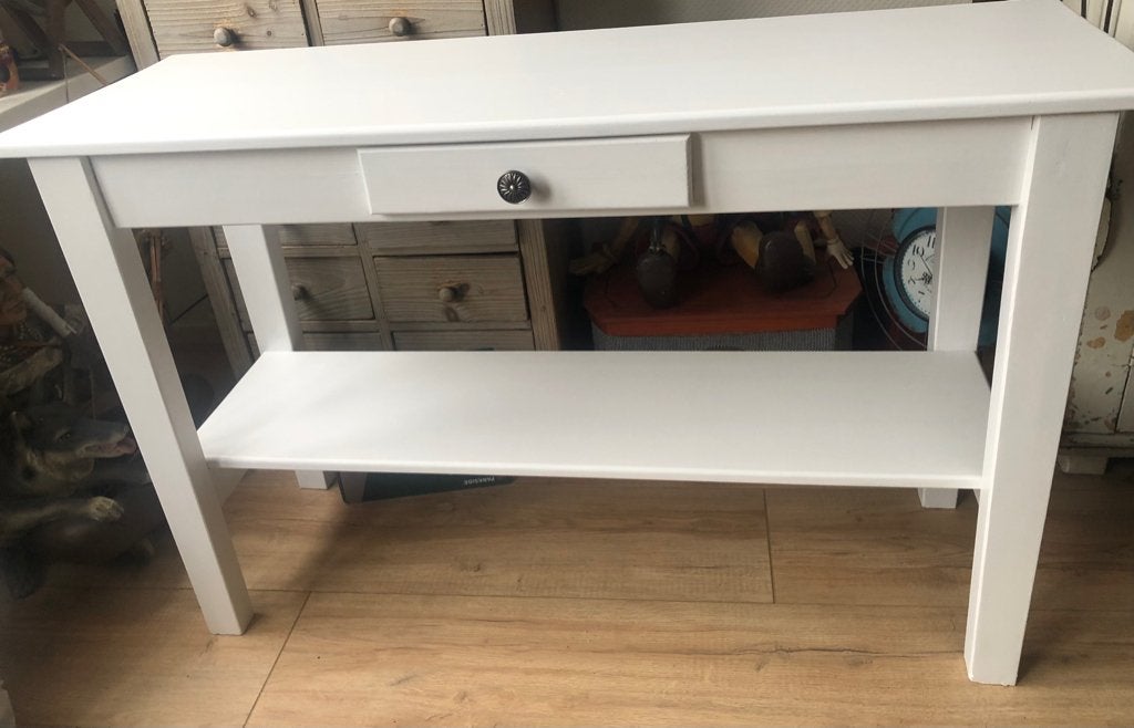 Sidetable, Huis en Inrichting, Ophalen, Gebruikt, 100 tot 150 cm, 25 tot 50 cm