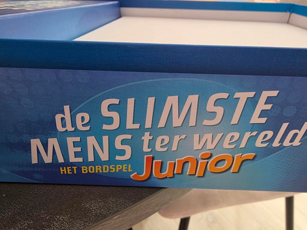 Bordspel de slimste mens junior vanaf 8 jaar 15.50, Spelcomputers en Games, Games | Pc, Puzzel en Educatief, Ophalen of Verzenden