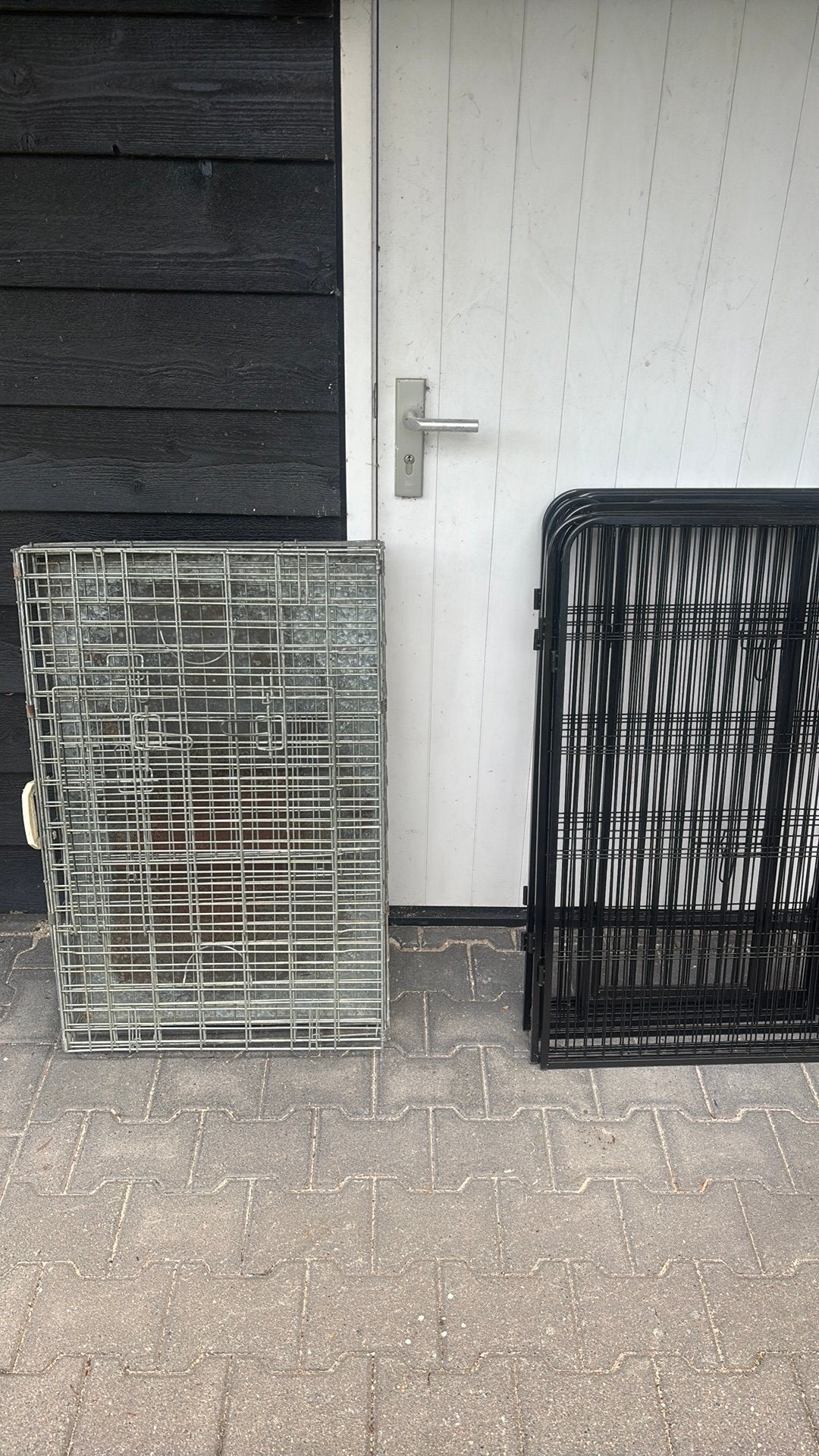 Honden bench en ren te koop, Ophalen, Gebruikt, 65 tot 100 cm, Hondenhok