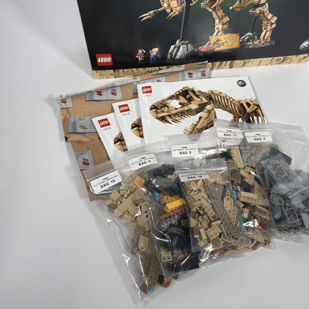 LEGO 76968 Dinosaur Fossils: Tyrannosaurus Rex, Jurassic World, Lego, Ophalen of Verzenden, Zo goed als nieuw