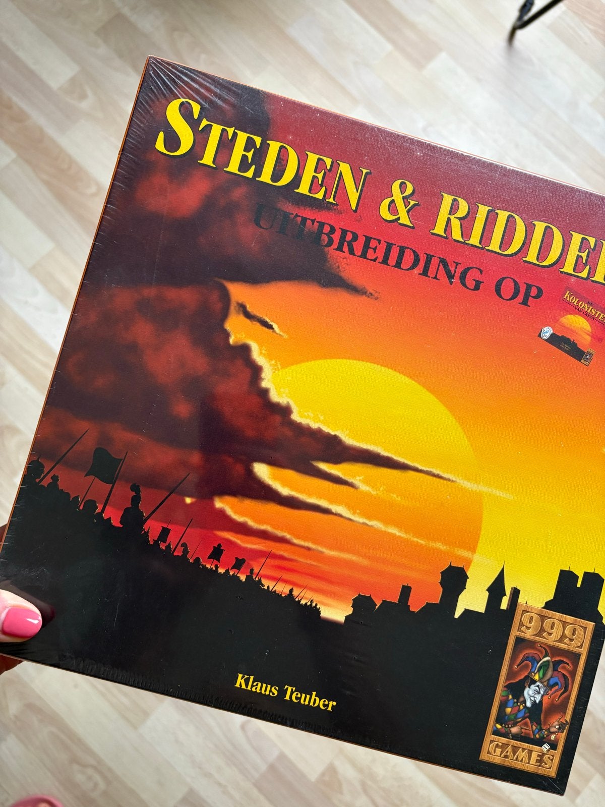 Nieuw!! Kolonisten van Catan: Steden & Ridders Uitbreiding, Drie of vier spelers, Ophalen of Verzenden, Nieuw