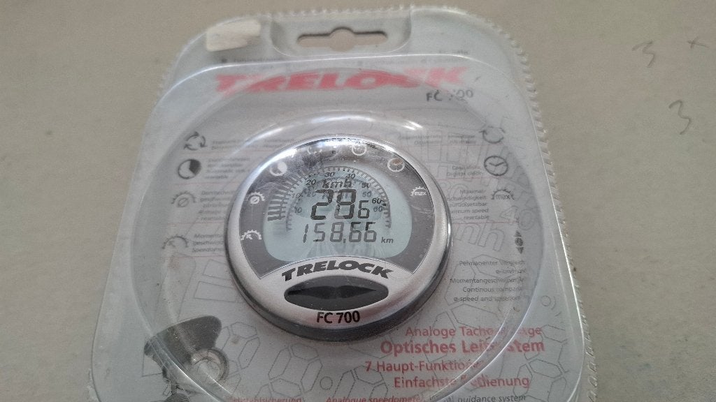 Trelock FC 700 fiets snelheidsmeter, Fietsen en Brommers, Ophalen of Verzenden, Nieuw