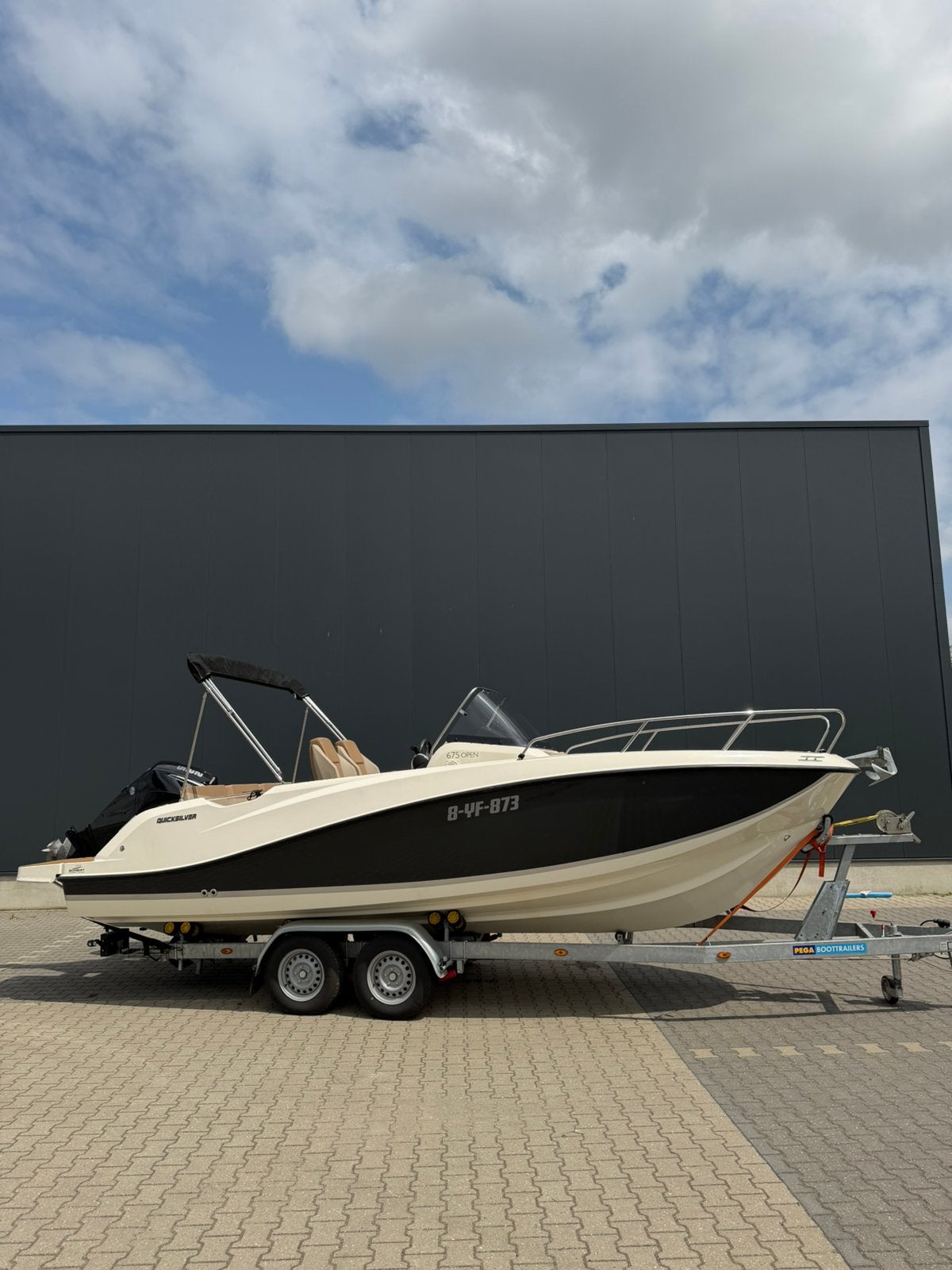 Quicksilver 675 Open, Ophalen, Zo goed als nieuw, Quicksilver