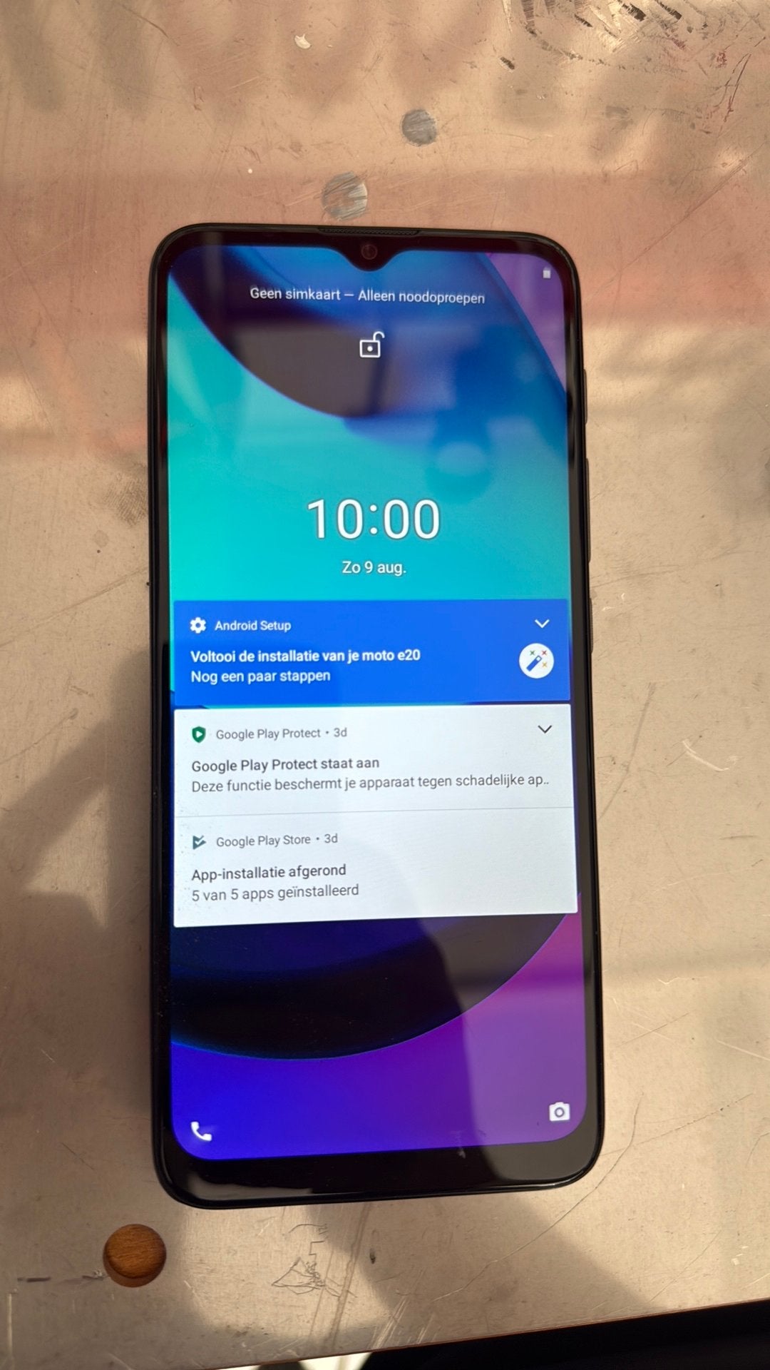 Motorola, Ophalen of Verzenden, Zo goed als nieuw, 6 megapixel of meer, Zwart