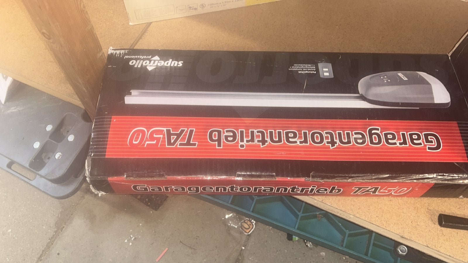 Nieuwe Superrollo Garagentorantrieb TA50 Garagedeur aandrijv, Minder dan 80 cm, Minder dan 200 cm, Ophalen of Verzenden, Metaal