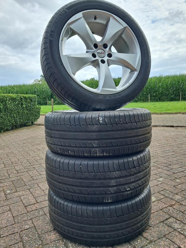 20 inch 5x112 VW Audi Seat Skoda Mercedes | Zie advertentie, Auto-onderdelen, Banden en Velgen, Ophalen, Gebruikt, 255 mm, Banden en Velgen