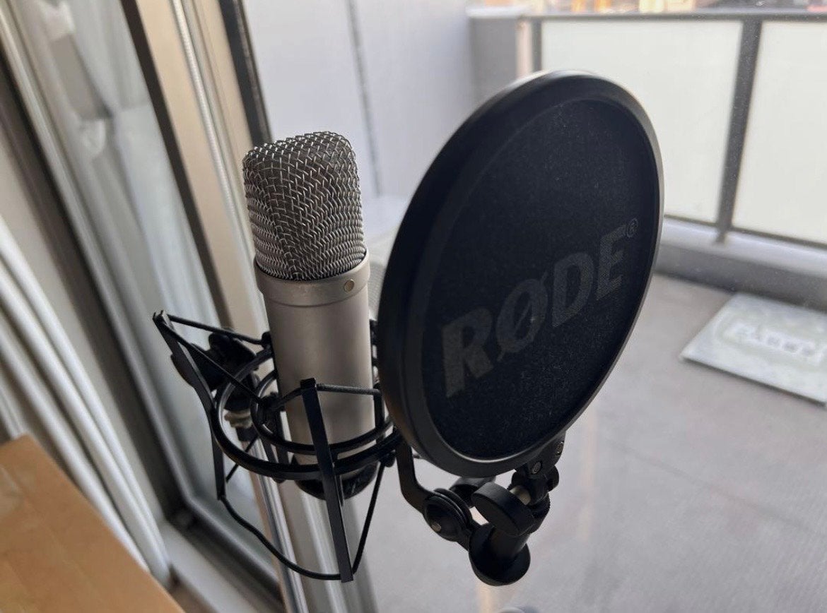 RODE NT1-A Condensator Microfoon, Muziek en Instrumenten, Microfoons, Ophalen of Verzenden, Gebruikt, Studiomicrofoon