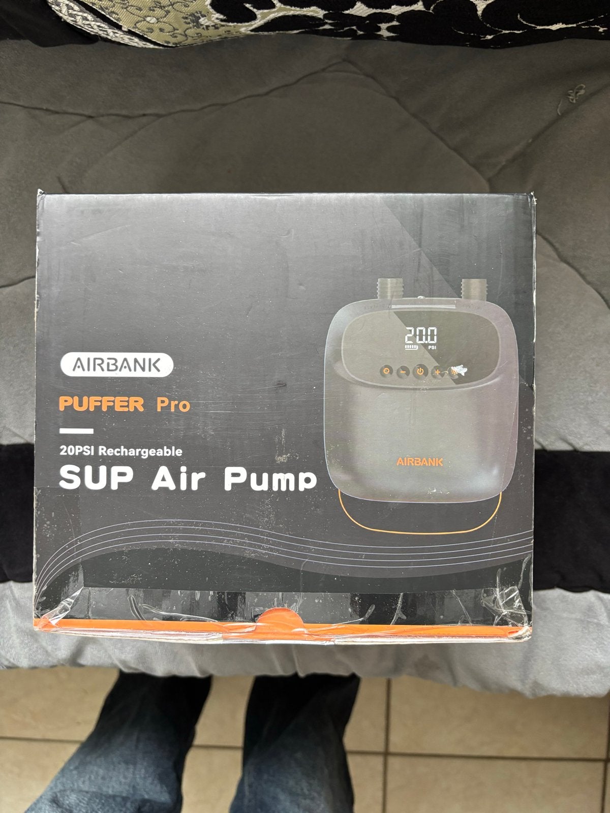 AIRBANK Puffer Pro 20PSI Oplaadbare SUP Luchtpomp, Ophalen of Verzenden, Nieuw, Elektrisch