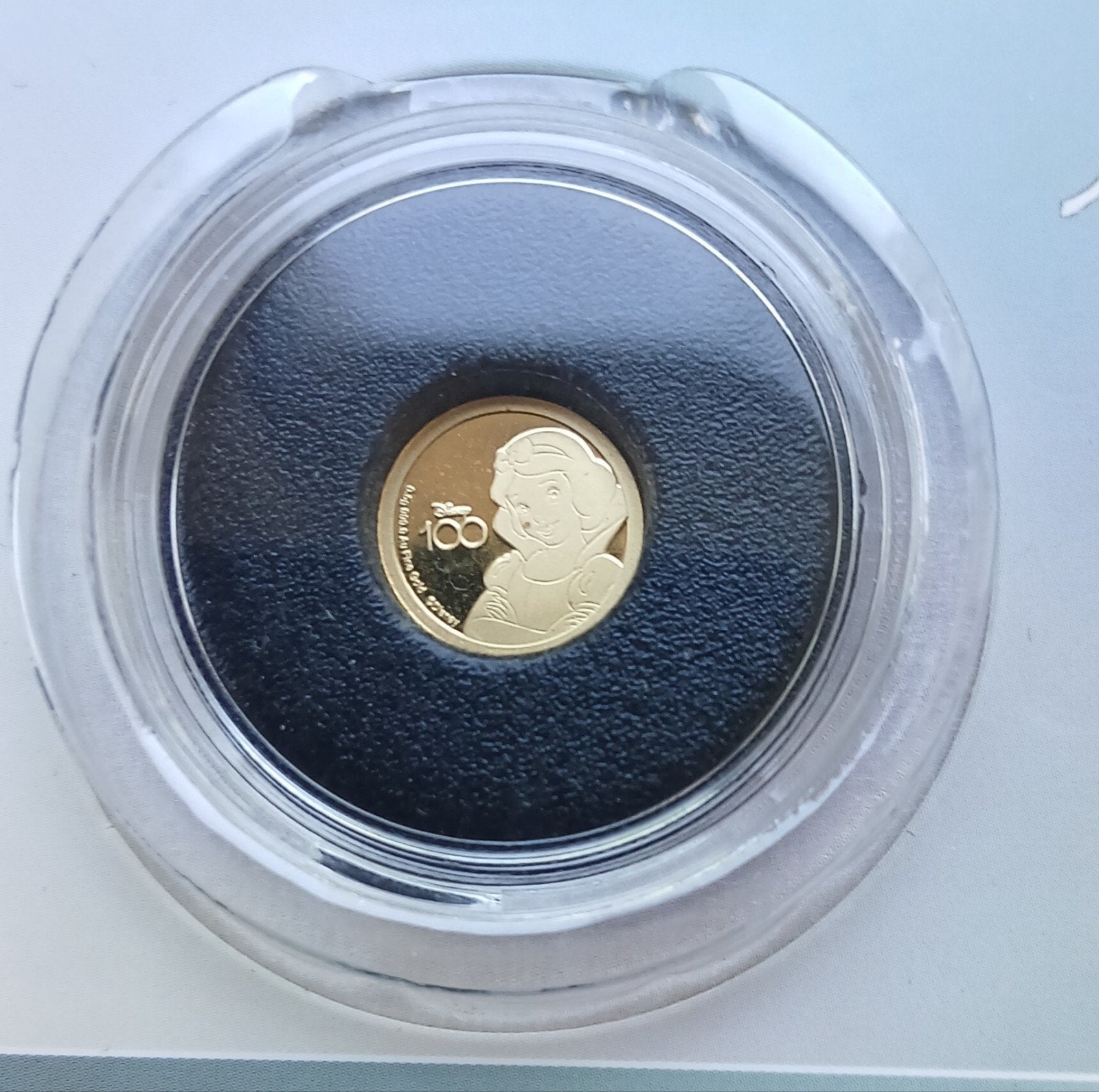 Salomonseilanden: 10 dollar 2023 Sneeuwwitje, Verzenden, Losse munt, Goud