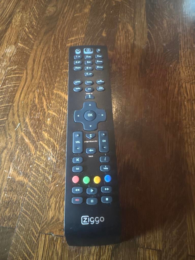 Ziggo afstandsbediening, Ophalen of Verzenden, Gebruikt, Origineel, Tv