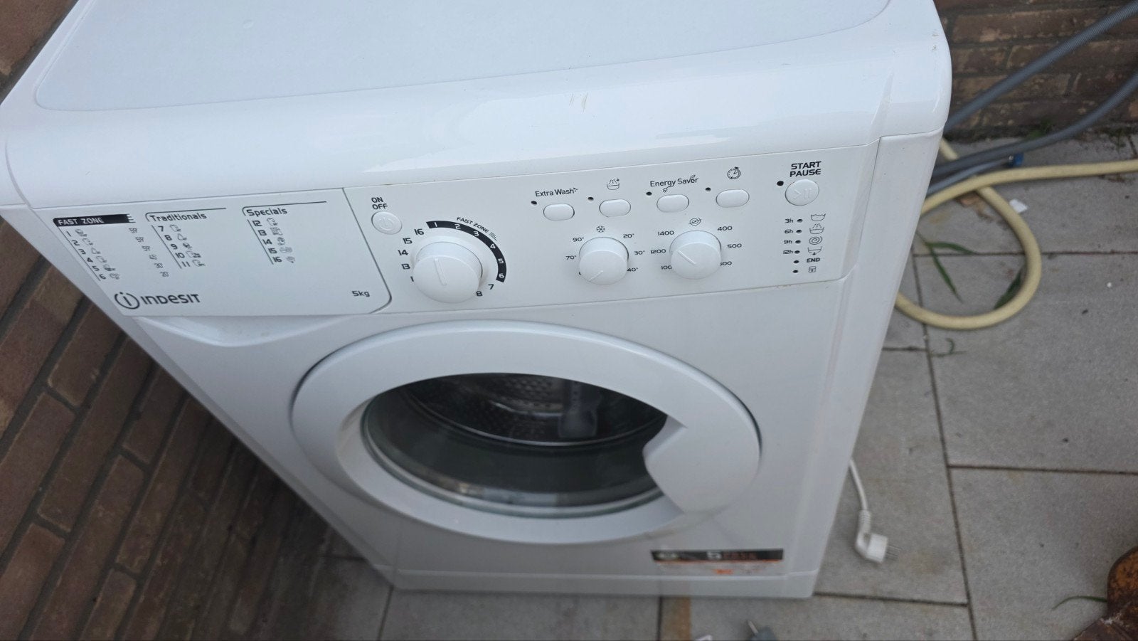 wasmachines 5 kg, Ophalen of Verzenden, Zo goed als nieuw, 85 tot 90 cm, 1200 tot 1600 toeren