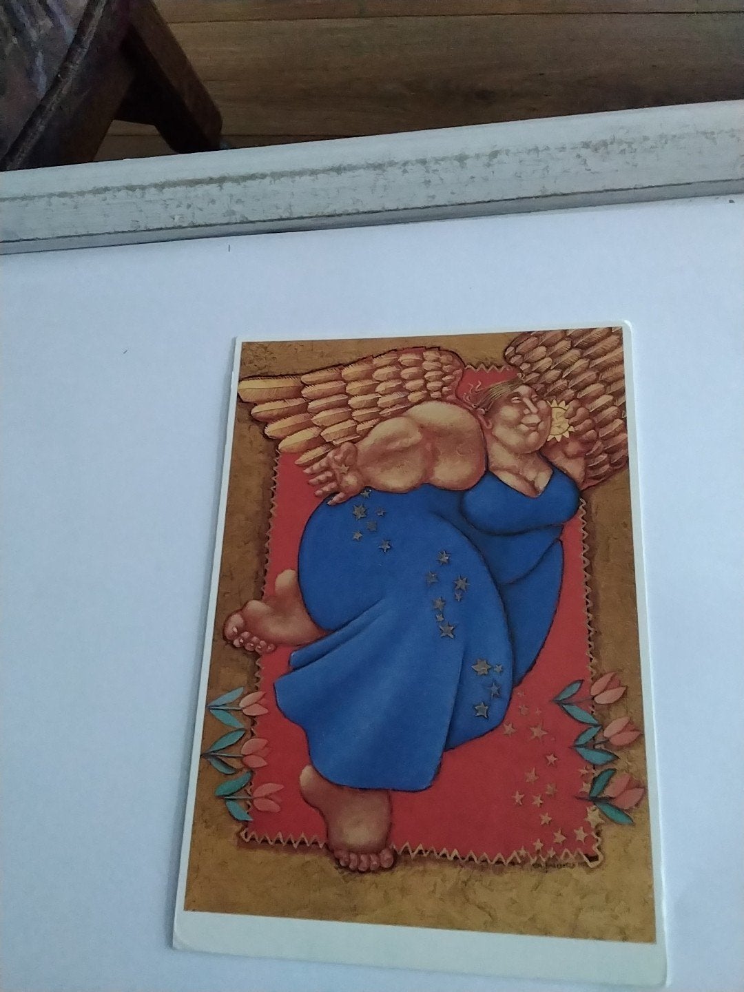 Ansichtkaart 'My Lucky Star' Ada Breedveld 1995, Ophalen of Verzenden, 1980 tot heden, Ongelopen, Overige thema's