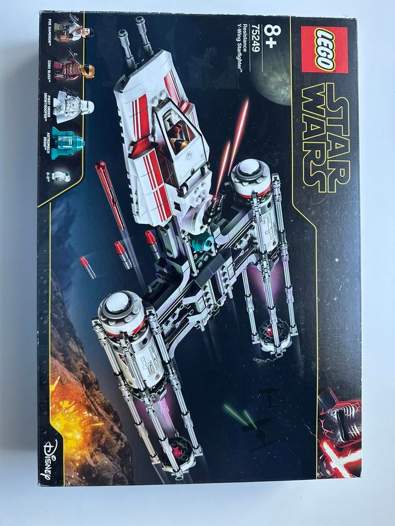 Lego y wing fighter 75249, Ophalen of Verzenden, Gebruikt, Complete set, Lego