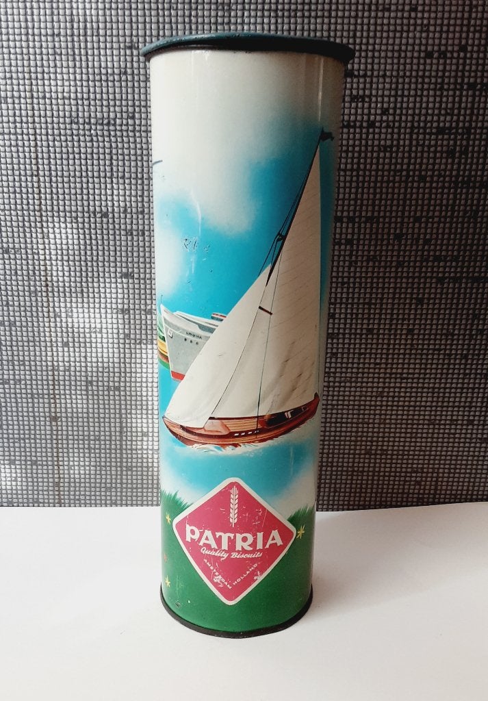 blik patria reisverpakking, Verzamelen, Blikken, Verzenden, Overige