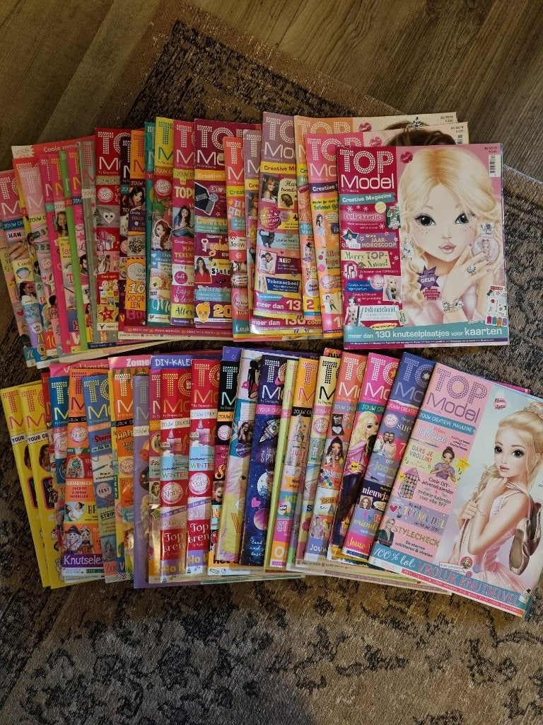 top model tijdschriften grote hoeveelheid, Ophalen, Gelezen, Overige typen