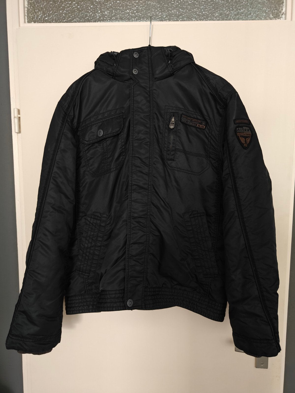 Zeer nette PME legend winterjas mt XL, Blauw, Maat 56/58 (XL), Ophalen of Verzenden, PME Legend