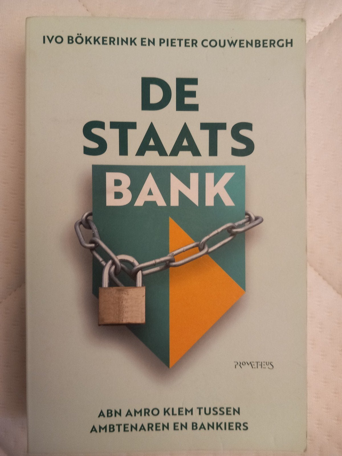 Pieter Couwenbergh - De staatsbank - abn amro - bank banken, Ophalen of Verzenden, Gelezen, Pieter Couwenbergh; Ivo Bökkerink