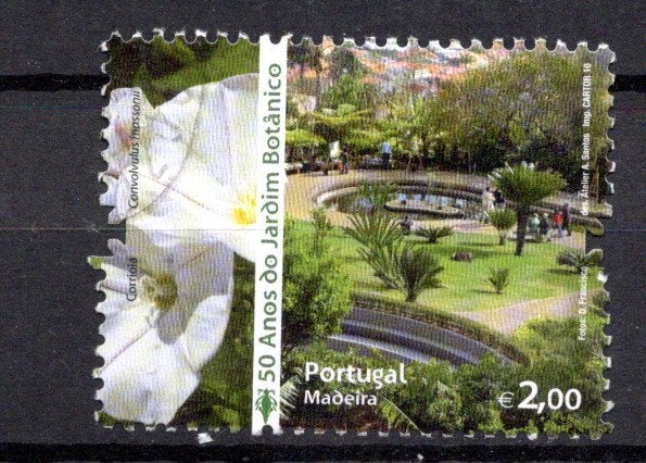 Portugal. Gestempelde zegel. Jaar 2010: Madeira, Ophalen of Verzenden, Portugal, Gestempeld