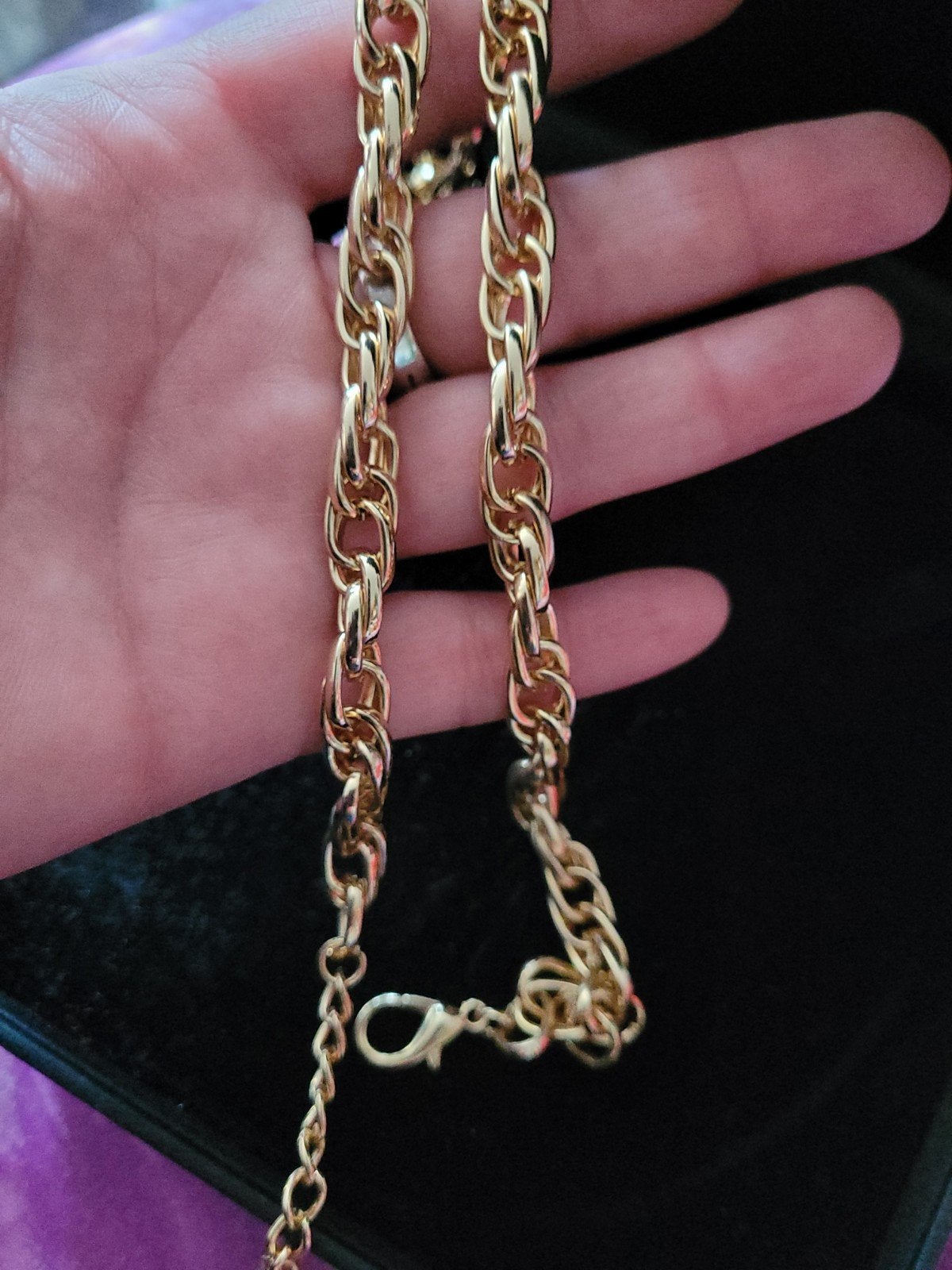 Gouden ketting - Elegant en tijdloos, Sieraden, Tassen en Uiterlijk, Kettingen, Ophalen of Verzenden, Nieuw, Goud, Overige materialen