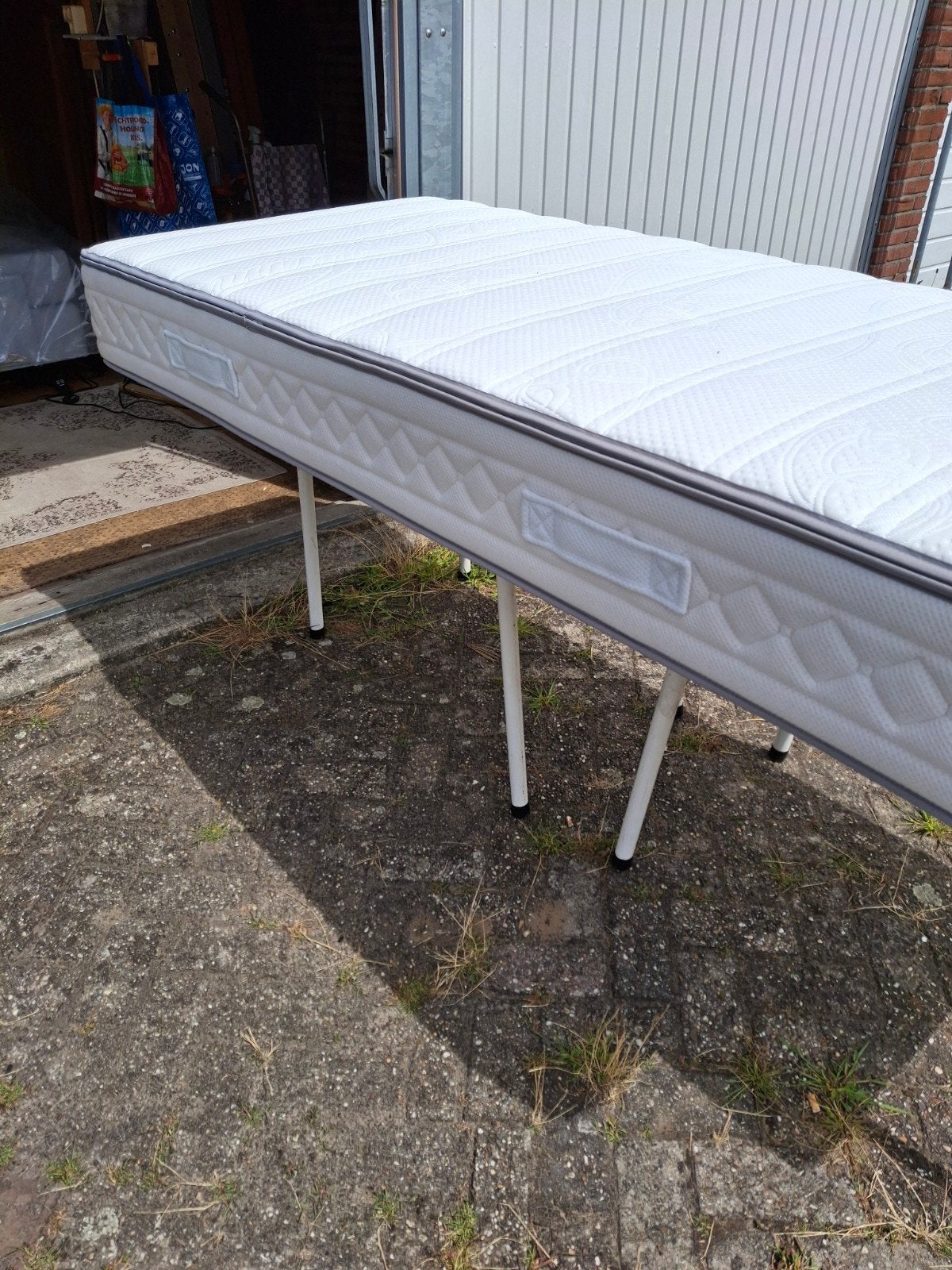 1 Platinum pocketveer matras 90 x 200 cm., 90 cm, Eenpersoons, Ophalen of Verzenden, Zo goed als nieuw