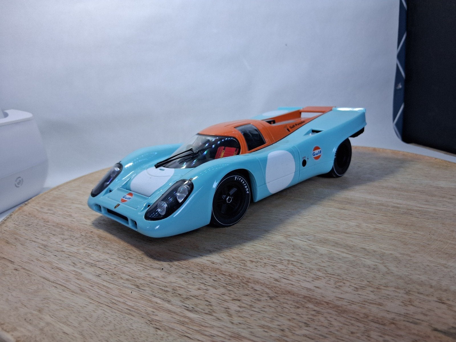 CMR Porsche 917K 1/18 Gulf - Nieuwstaat met OVP, Ophalen of Verzenden, Zo goed als nieuw, Auto, Overige merken