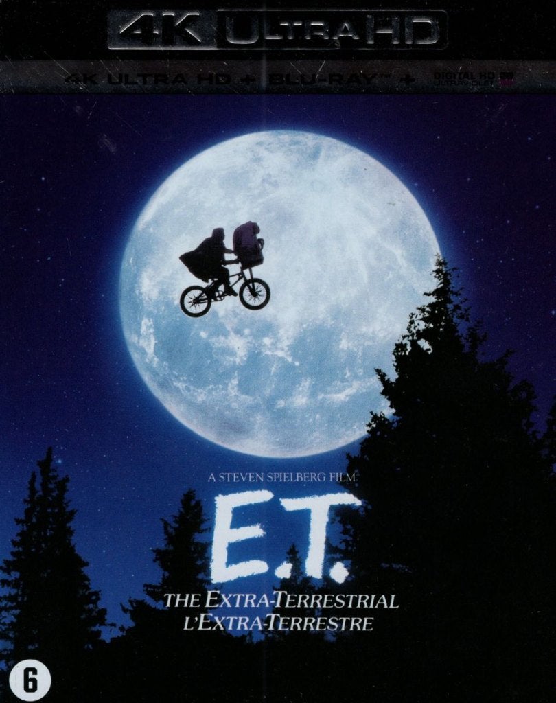 E.T. The Extra-Terrestrial - 4K / Blu-ray -NL uitgave, Engels, Nederlands, Hogehilweg 6 , 1101CC Amsterdam, Nederland, Ophalen of Verzenden