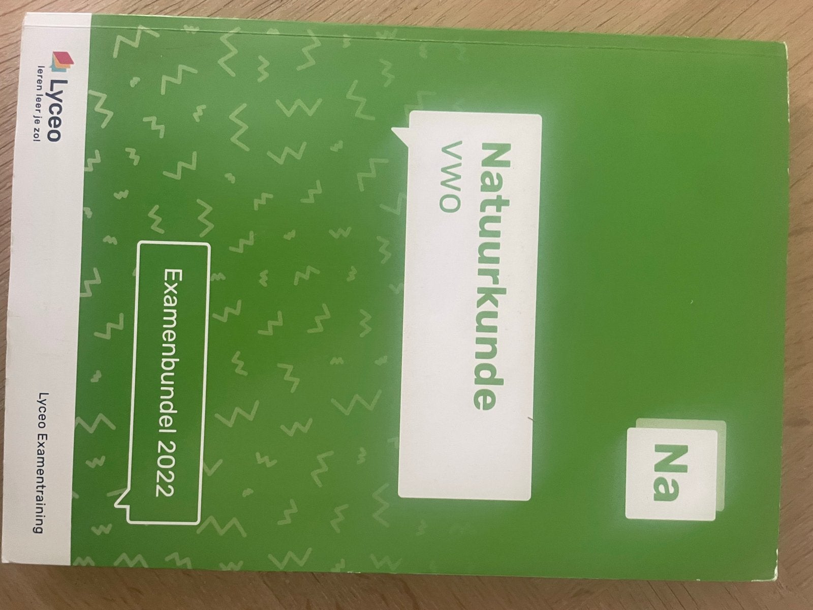Lyceo Examenbundel Natuurkunde VWO 2022, Ophalen of Verzenden, Beta, Zo goed als nieuw