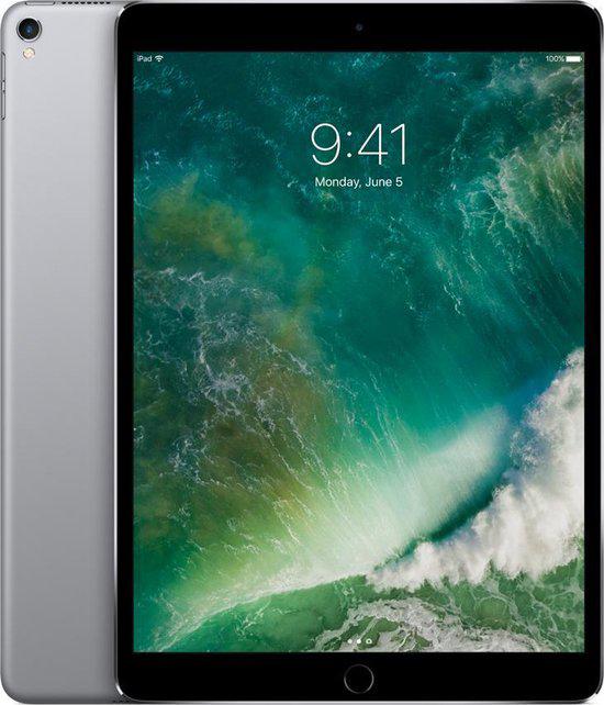 Apple iPad Pro 10.5 WiFi+Cellular Space Gray 512GB z.g.a.n., Computers en Software, Apple iPads, Apple iPad, Zo goed als nieuw