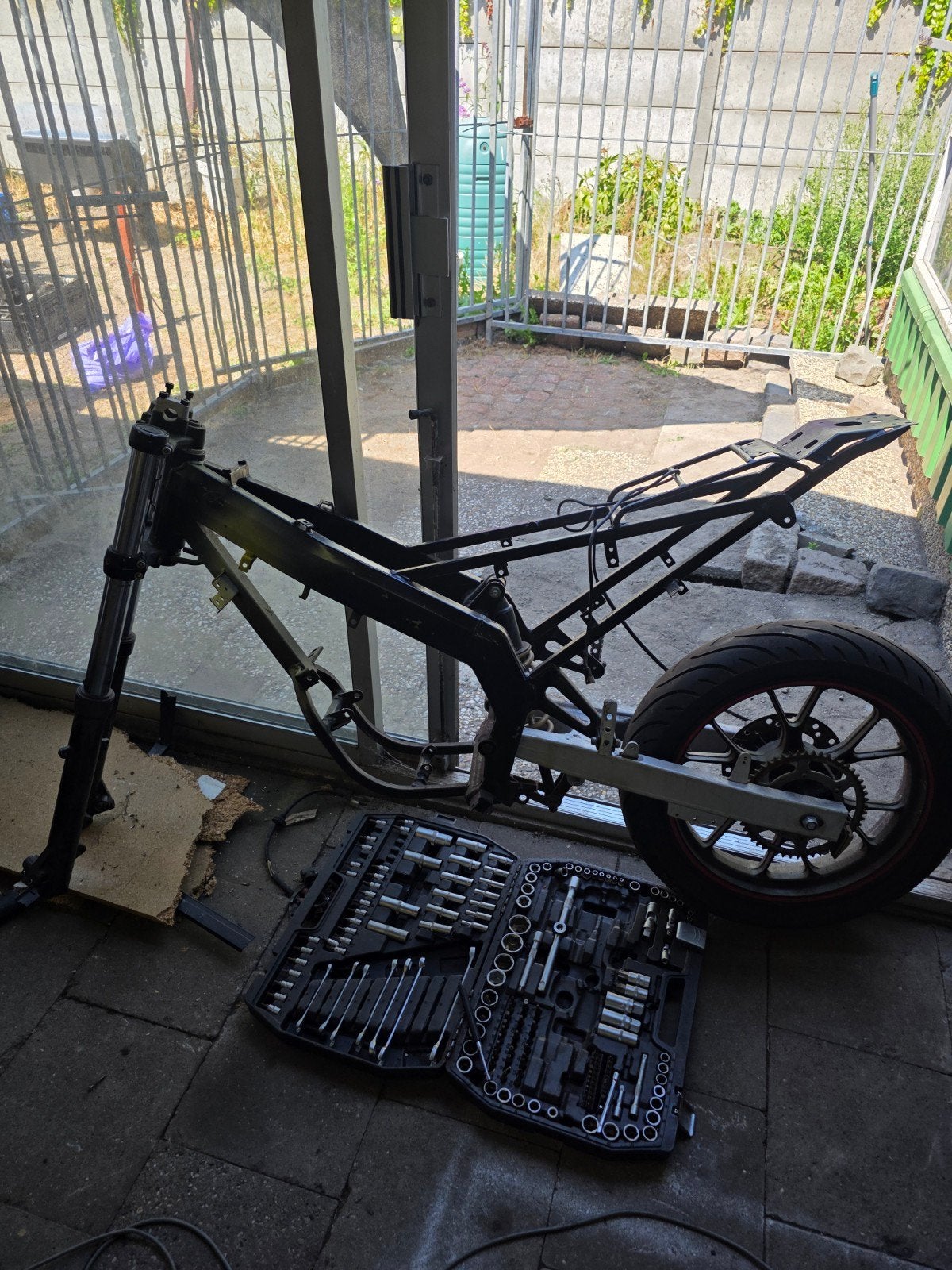 derbi senda frame met veel onderdelen wokvrij, Ophalen, Gebruikt