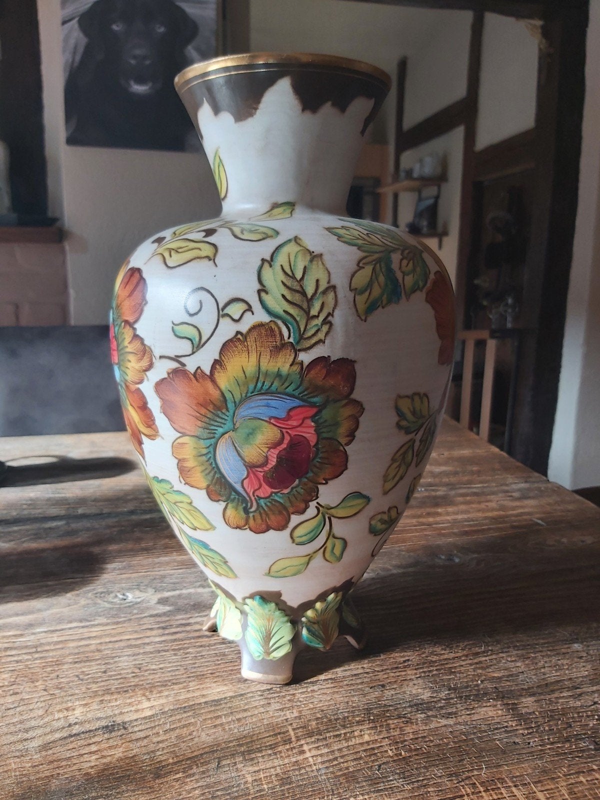 Plateel vaas, Ophalen of Verzenden