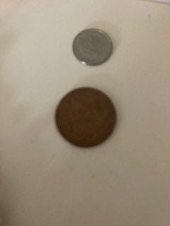 10 cent 1980  Juliana kop  en 1 centen 1960  en 5 centen, Ophalen, Koningin Juliana, Zilver, 10 cent