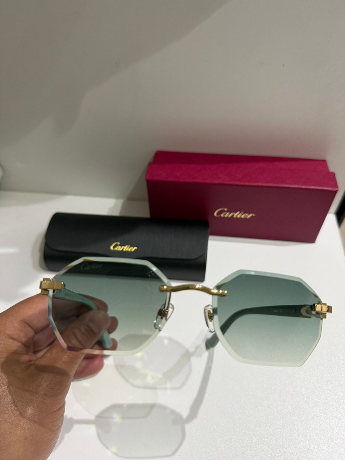 Cartier ct0439s NIEUW!, Overige merken, Zwart, Nieuw, Ophalen of Verzenden