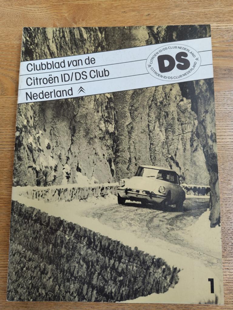Clubblad van de Citroën ID/DS Club Nederland, jaargang 1981, Ophalen of Verzenden, Citroën