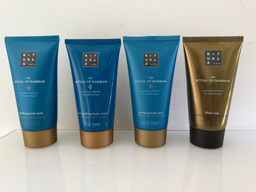Rituals The Ritual of Hammam set (4 stuks), Ophalen of Verzenden, Zo goed als nieuw, Bad & Douche