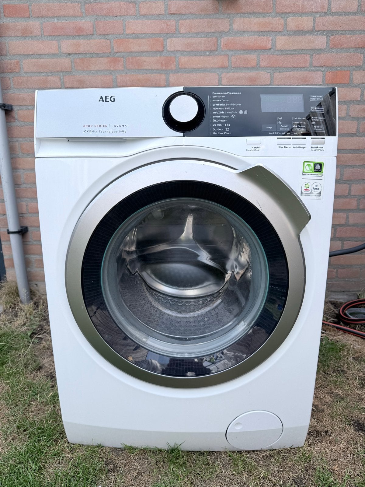 AEG Lavamat 8000 Serie ÖKOMix 9kg Wasmachine, Gebruikt, 8 tot 10 kg, Ophalen of Verzenden, 1600 toeren of meer