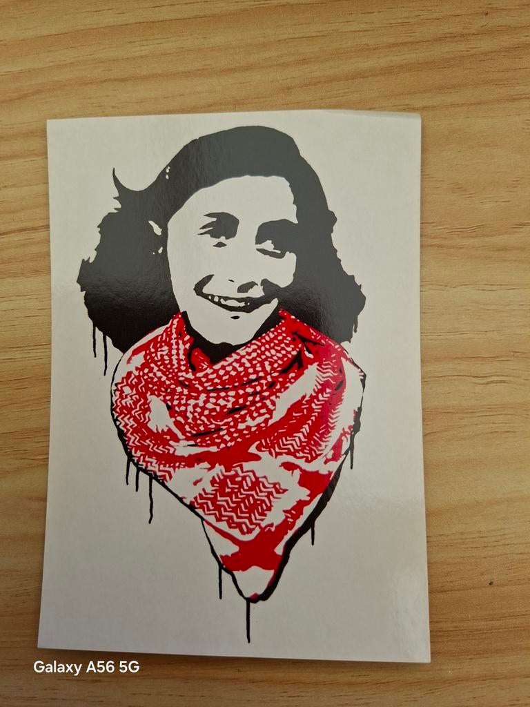Ansichtkaart Boomerang Anne Frank, Verzamelen, Ophalen of Verzenden
