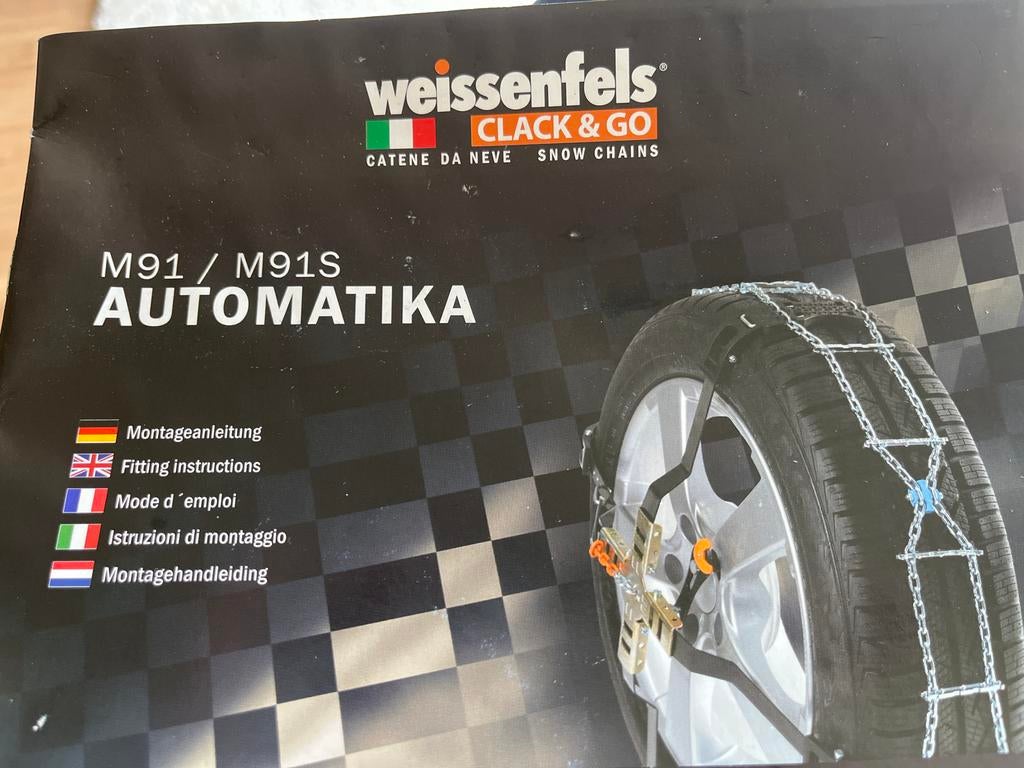 Weissenfels M91/M91S Automatika Sneeuwkettingen NIEUW, Ophalen of Verzenden, Nieuw