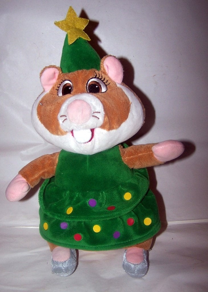 Kersthamster knuffel - Feestelijke decoratie. Nwst., Verzamelen, Albert Heijn, Ophalen of Verzenden