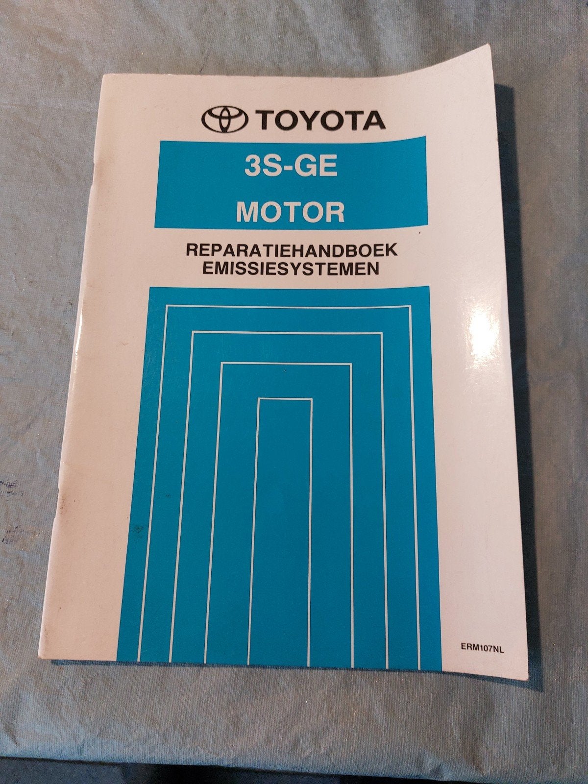 REPARATIEHANDBOEK EMISSIESYSTEMEN TOYOTA 3S-GE MOTOR, Ophalen of Verzenden