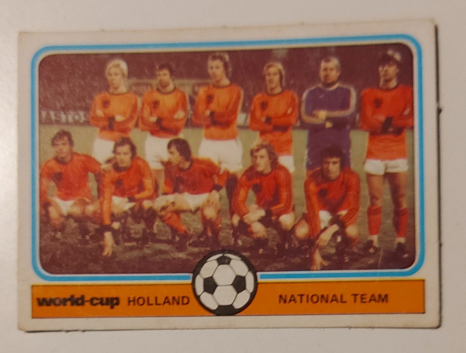 Monty Gum WK 1978 Ned. Elftal Johan Cruijff, Verzenden, Zo goed als nieuw, Overige binnenlandse clubs, Poster, Plaatje of Sticker