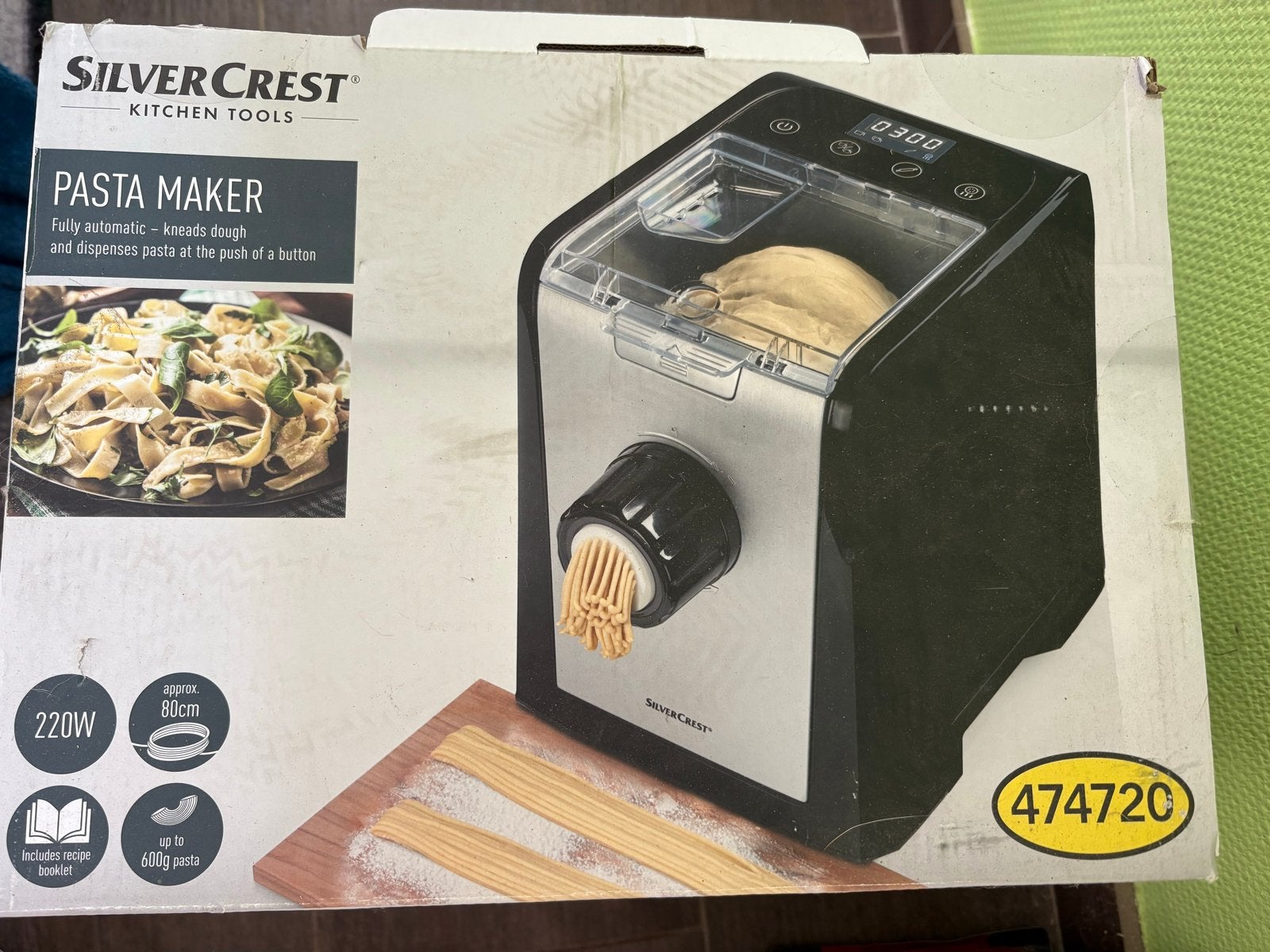 SilverCrest Pasta Maker - Volautomatische Pastamachine, Ophalen of Verzenden, Nieuw