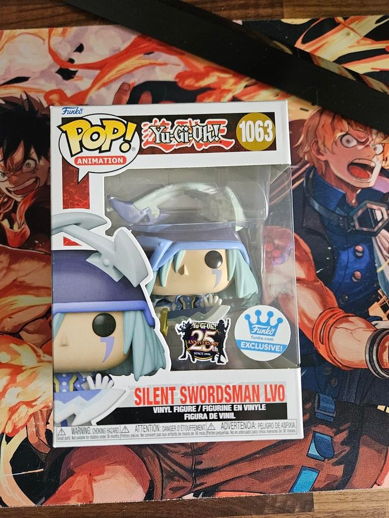 Funko Pop! Yu-Gi-Oh! Silent Swordsman LV0 #1063, Ophalen of Verzenden, Nieuw