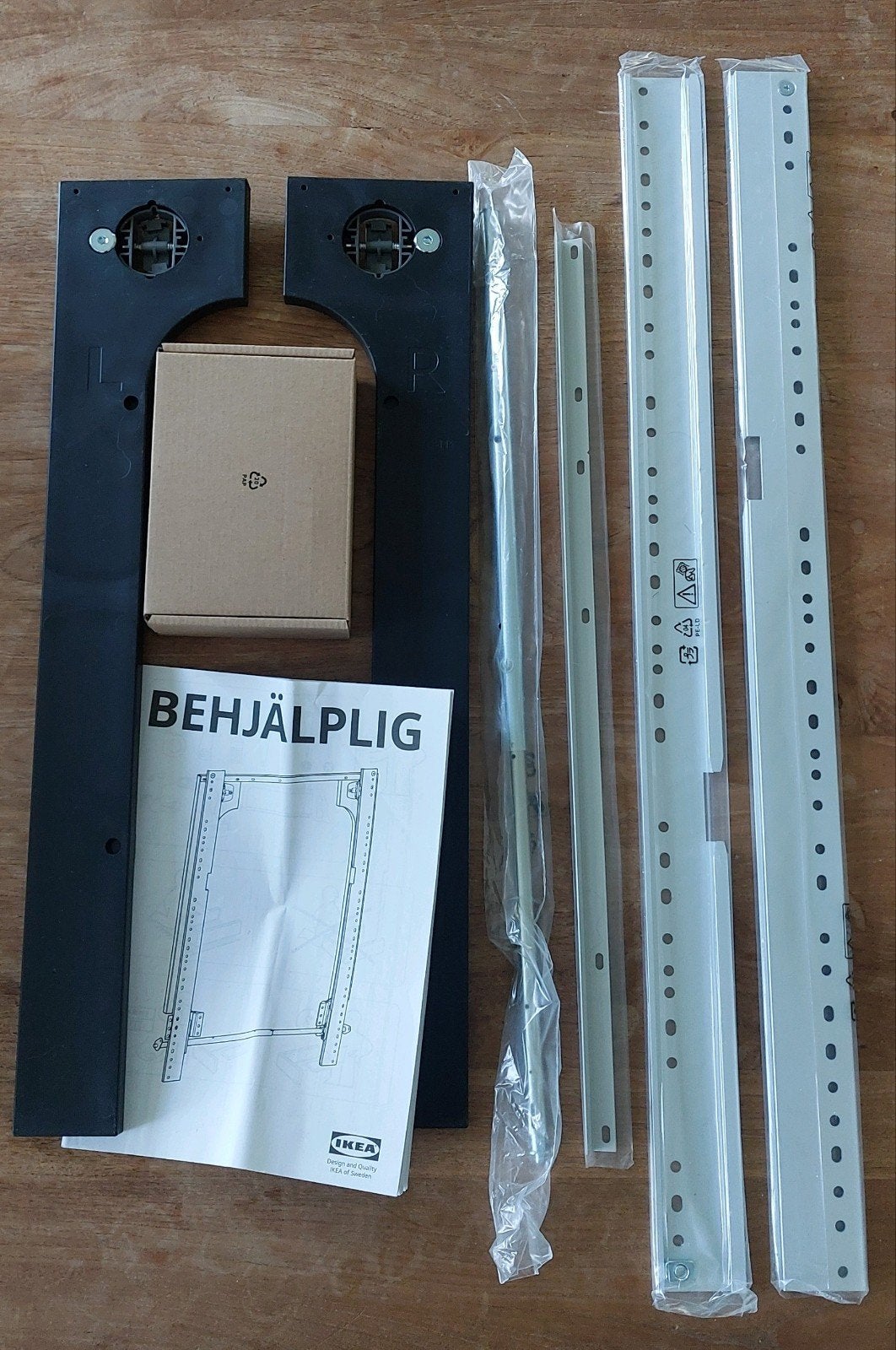 Ikea Behjälplig glijscharnier voor geïntegreerde vaatwasser, Ophalen of Verzenden, Nieuw