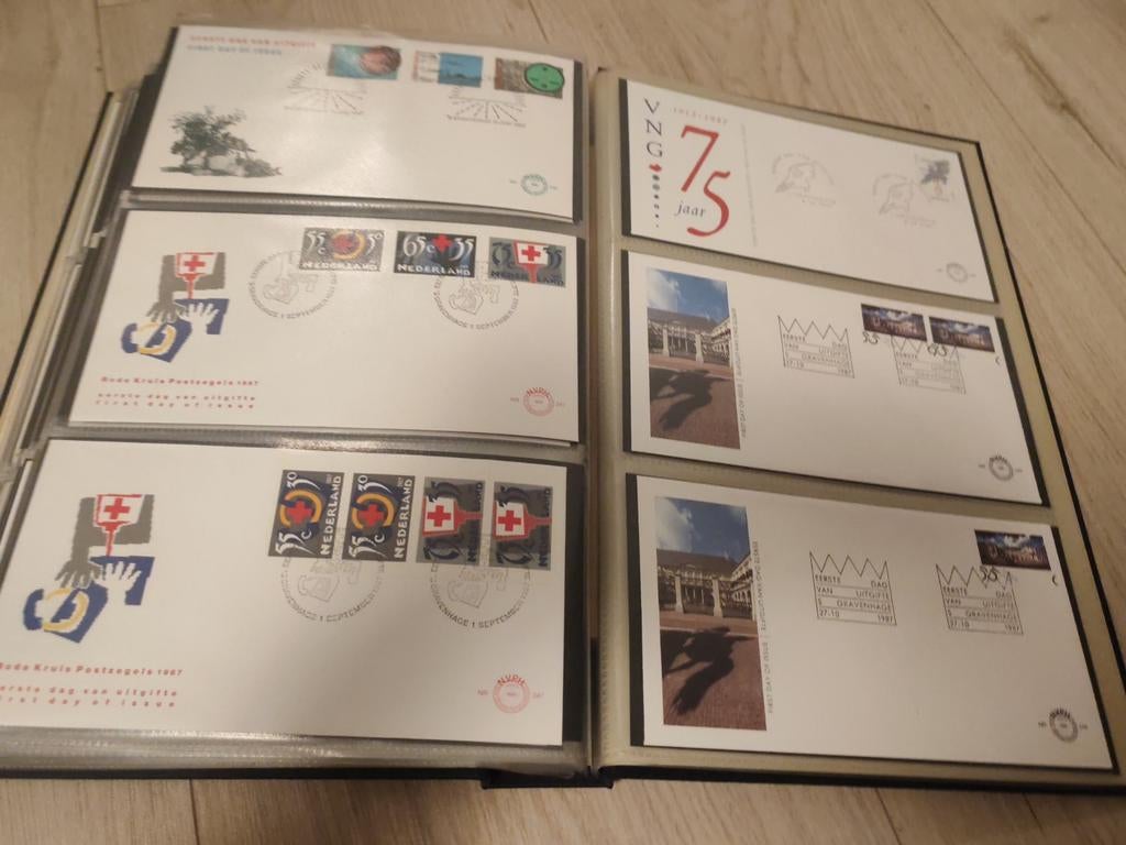5x davo Fdc nr 157 tm 599 (2009) compleet! (2/5), Ophalen of Verzenden, Nederland